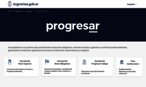 Becasprogresar.educacion.gob.ar thumbnail