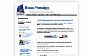 Becaspronabes.blogspot.mx thumbnail