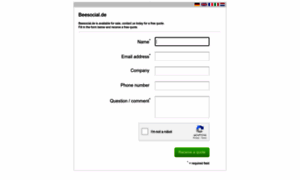 Beesocial.de thumbnail