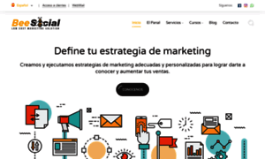 Beesocialagency.com thumbnail