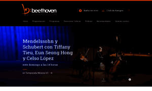 Beethovenfm.cl thumbnail