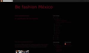 Befashionmexico.blogspot.com thumbnail