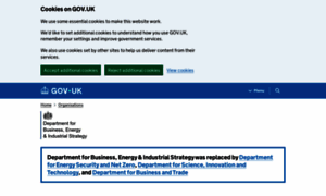 Beis.gov.uk thumbnail