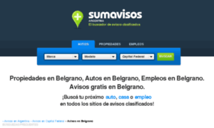 Belgrano.sumavisos.com.ar thumbnail