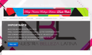 Bellezalatina2015.cubava.cu thumbnail