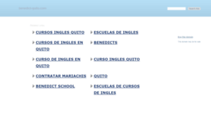 Benedict-quito.com thumbnail