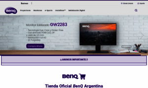 Benq.com.ar thumbnail