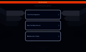 Besamemucho.global thumbnail