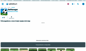 Besoccer-manager.uptodown.com thumbnail
