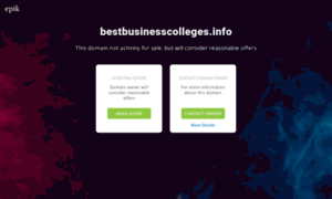 Bestbusinesscolleges.info thumbnail