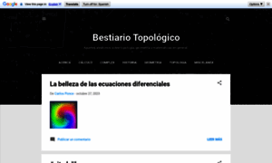 Bestiariotopologico.blogspot.com thumbnail