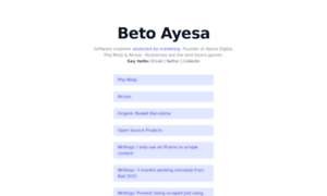Betoayesa.com thumbnail