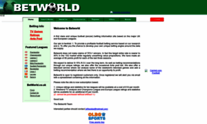 Betworld.co.uk thumbnail