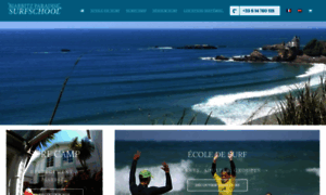 Biarritzparadisesurfschool.com thumbnail