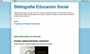 Bibliografiaeducacionsocial.blogspot.com thumbnail