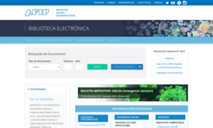 Biblioteca.afip.gov.ar thumbnail