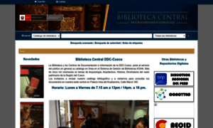 Biblioteca.culturacusco.gob.pe thumbnail