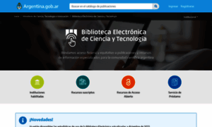 Biblioteca.mincyt.gov.ar thumbnail
