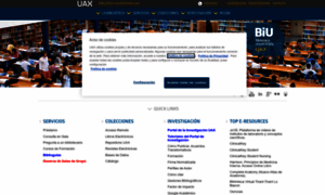 Biblioteca.uax.es thumbnail