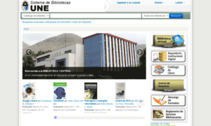 Biblioteca.une.edu.pe thumbnail
