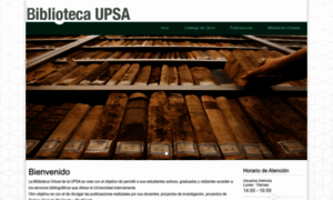Biblioteca.upsa.edu.bo thumbnail