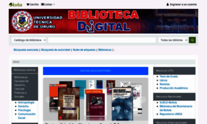 Biblioteca.uto.edu.bo thumbnail