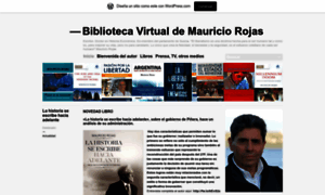 Bibliotecademauriciorojas.wordpress.com thumbnail