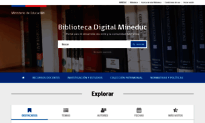 Bibliotecadigital.mineduc.cl thumbnail