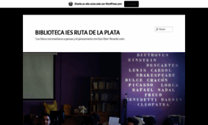 Bibliotecaiesrutadelaplata.wordpress.com thumbnail