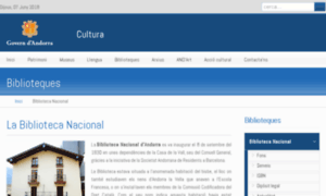 Bibliotecanacional.ad thumbnail