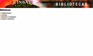 Bibliotecas.inba.gob.mx thumbnail