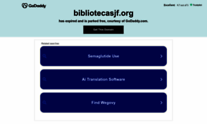 Bibliotecasjf.org thumbnail