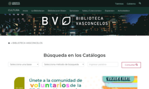 Bibliotecavasconcelos.gob.mx thumbnail