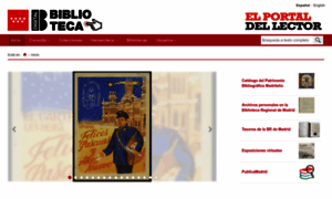 Bibliotecavirtualmadrid.org thumbnail