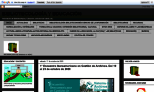 Bibliotecologiayeducacion.blogspot.com thumbnail