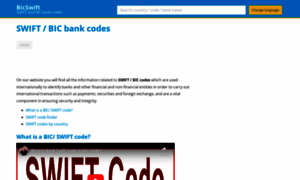 Bic-swift.com thumbnail