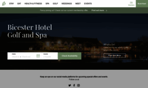 Bicestercountryclub.com thumbnail