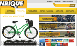 Bicicletasenrique.com.ar thumbnail