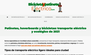 Bicicletaypatineteelectrico.com thumbnail