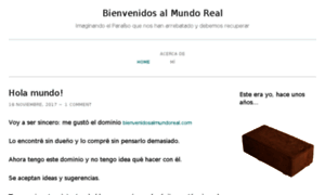 Bienvenidosalmundoreal.com thumbnail