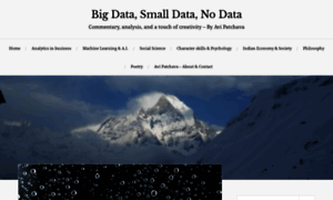 Bigdatasmalldataworld.wordpress.com thumbnail