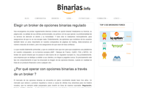 Binarias.info thumbnail
