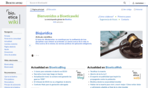 Bioeticawiki.com thumbnail