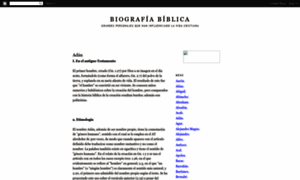 Biografiabiblica.blogspot.com thumbnail