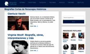 Biografiacortade.com thumbnail