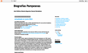 Biografiaspampeanas.blogspot.com thumbnail