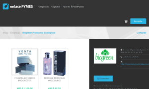 Biogreenecologicos.enlacepymes.com thumbnail