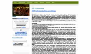 Biologialatina.blogspot.com thumbnail