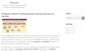 Biored-conacyt.mx thumbnail