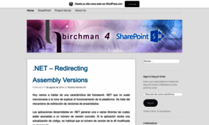 Birchman4sharepoint.wordpress.com thumbnail